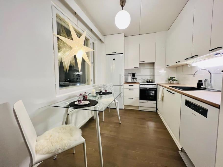 Spacious City Center Apt - Sauna - Self Check In Rovaniemi Buitenkant foto